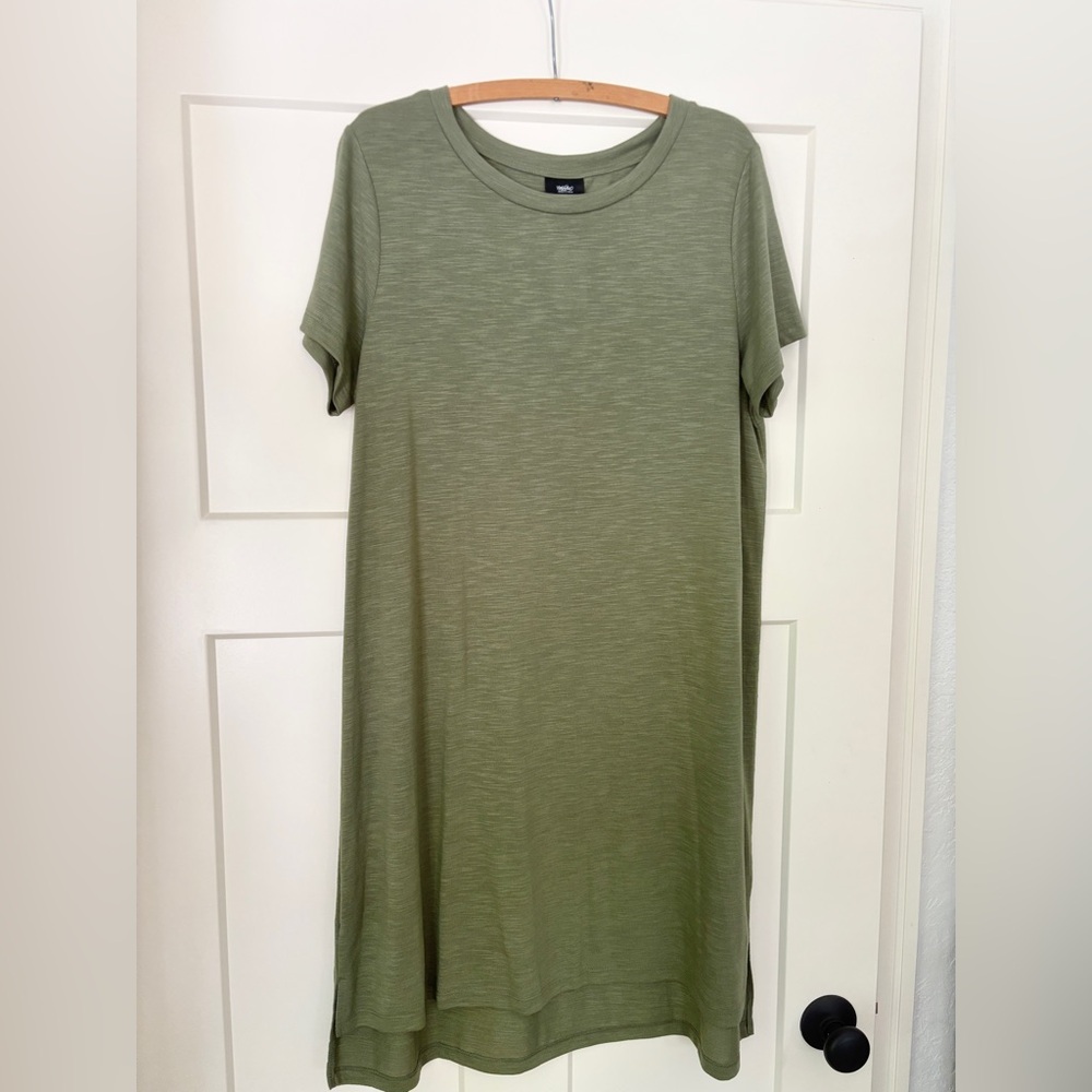 NWT Massimo Sage Green t-shirt dress
